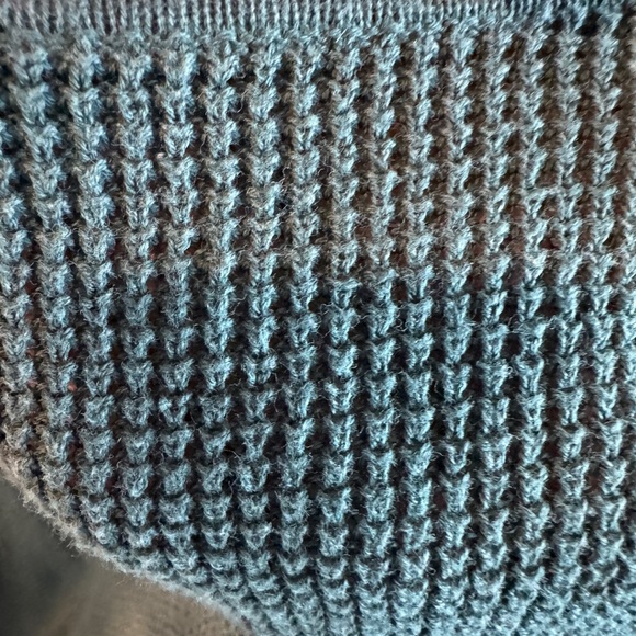 MADEWELL Women’s Bridgeview Waffle Knit Pullover Sweater Size Large, 100% Cotton - Picture 7 of 12